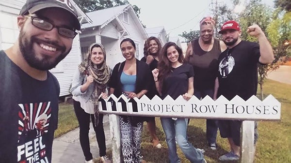 <p>Working together to build community.</p>