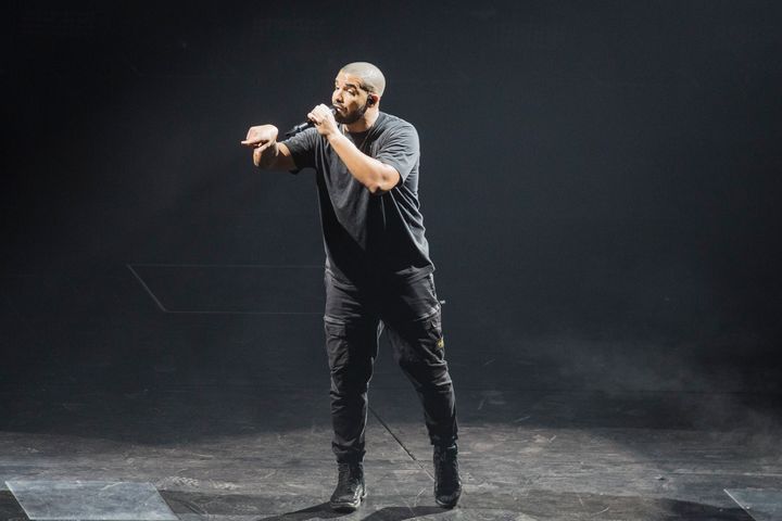 Drake, on stage in Leeds earlier this month