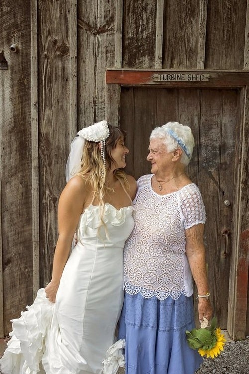 92-Year-Old Bridesmaid Brings All The Joy To Her Granddaughter's Wedding