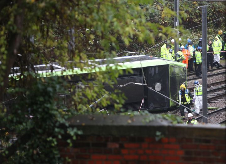 An investigation into the Croydon tram crash has revealed the driver was travelling almost four times faster than the recommended speed limit