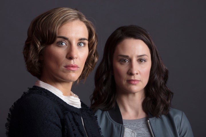 When Paula (Vicky McClure, left) takes on Ellen's (Morven Christie) maternity leave cover, what is there to fear?