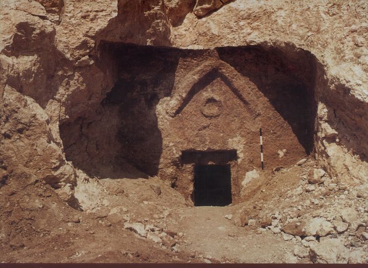 <p>The Talpiot “Jesus” Tomb Discovered South of Jerusalem in 1980</p>