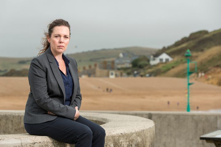 Olivia was one of the very few let in on the original 'Broadchurch' secret