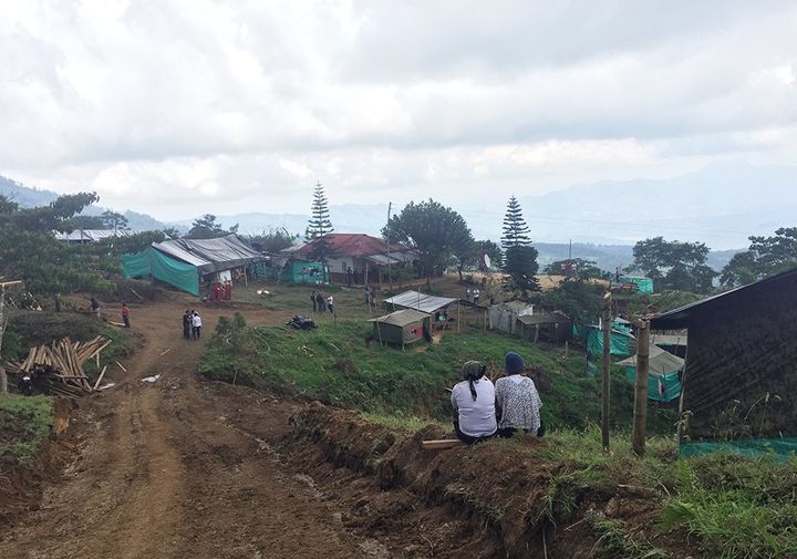 High in the mountains of Icononzo, Colombia, people are building a transition zone for FARC rebels.