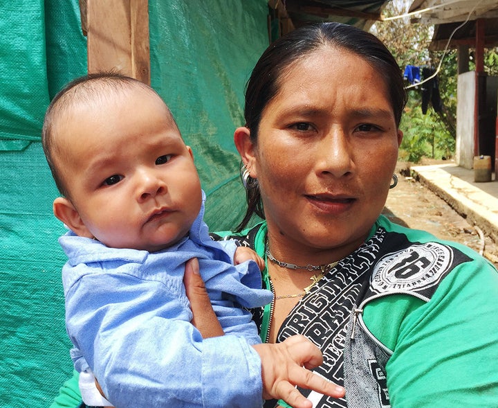 Patricia Gomez, 32, has already begun building a new life with her 5-month-old son, Carlos Andres.