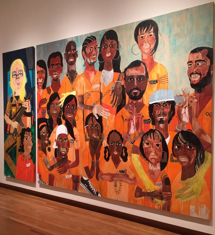 <p>Abney’s MFA graduation thesis piece "Class of 2007", 2007. </p>
