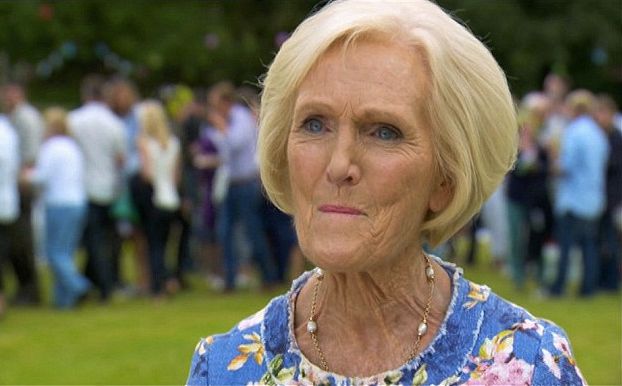 Mary Berry is a great believer in the benefits of the stiff upper lip