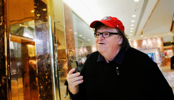 Arriving at Trump Tower in New York, November 12, 2016.