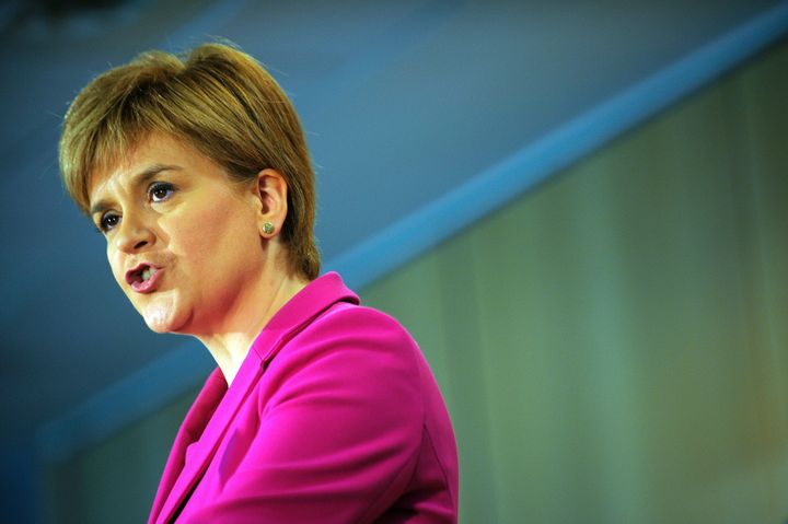 Nicola Sturgeon has long been aware of being one of the only women at the table