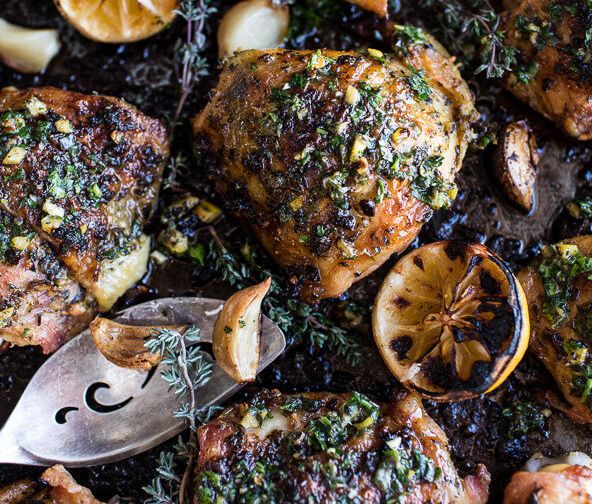 Garlic butter roasted chicken might be the most delicious way to boost your immune system.