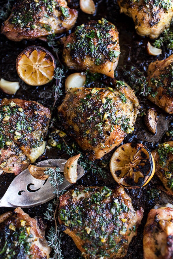 Garlic butter roasted chicken might be the most delicious way to boost your immune system.