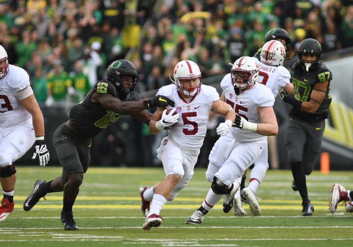McCaffrey -- who turns 21 in June -- broke the all-time single-season NCAA record with 3,864 all-purpose yards in 2015. As a