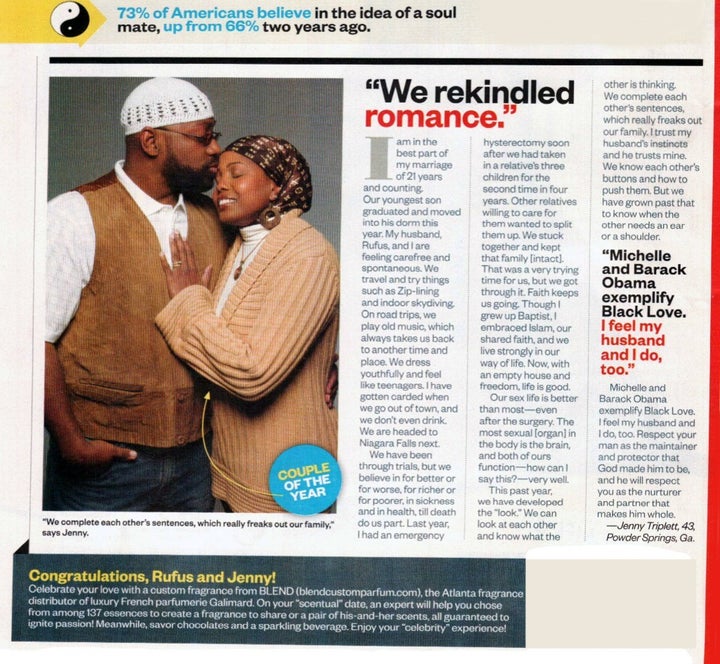 <p>Rufus & Jenny Triplett as Couple of the Year</p>