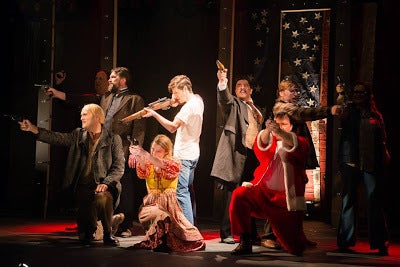 The cast of <strong><em>Assassins</em></strong>