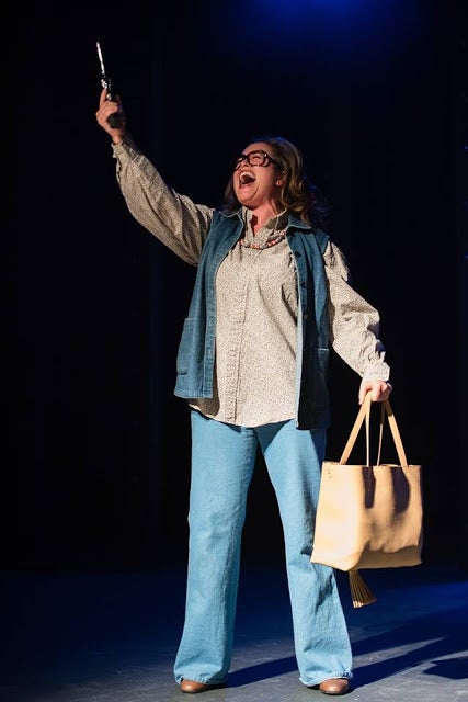Jessica Fisher as Sara Jane Moore in <strong><em>Assassins</em></strong>