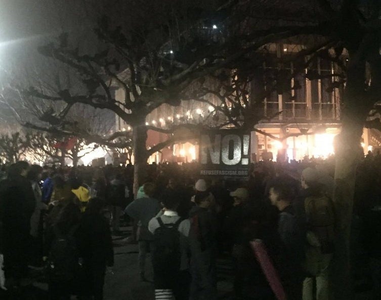 Protests at UC Berkeley