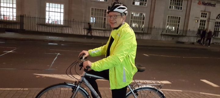 Keen cyclist Lord Hunt, who is Labour's deputy leader in the Lords and a former health minister