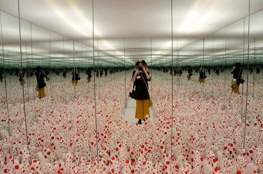 Yayoi Kusama's 'Infinity Rooms' Are Here To Turn Your Instagram Feed ...