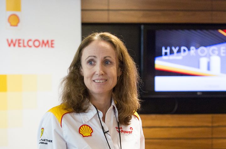 Sinead Lynch, country chair of Shell UK, was speaking at the launch of the firm's new hydrogen fuel pump in Surrey