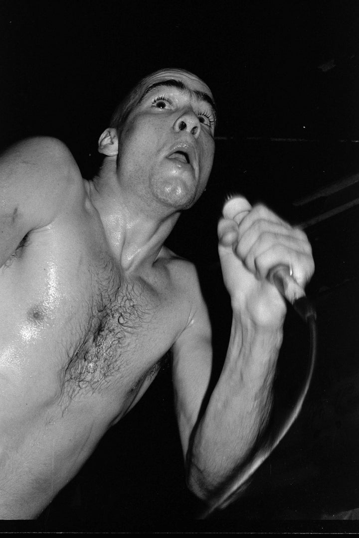 <p>Henry Rollins of Black Flag at the Cuckoo's Nest, Costa Mesa, August 1981 </p>