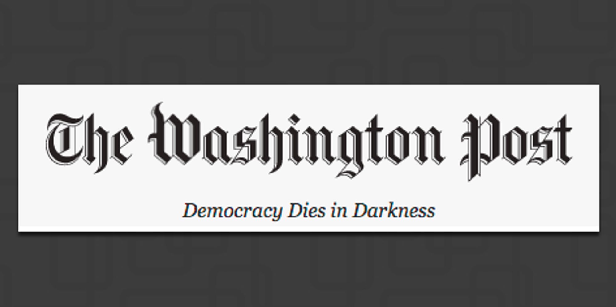 The Washington Post's New Slogan Is A Stark Warning To Donald Trump ...