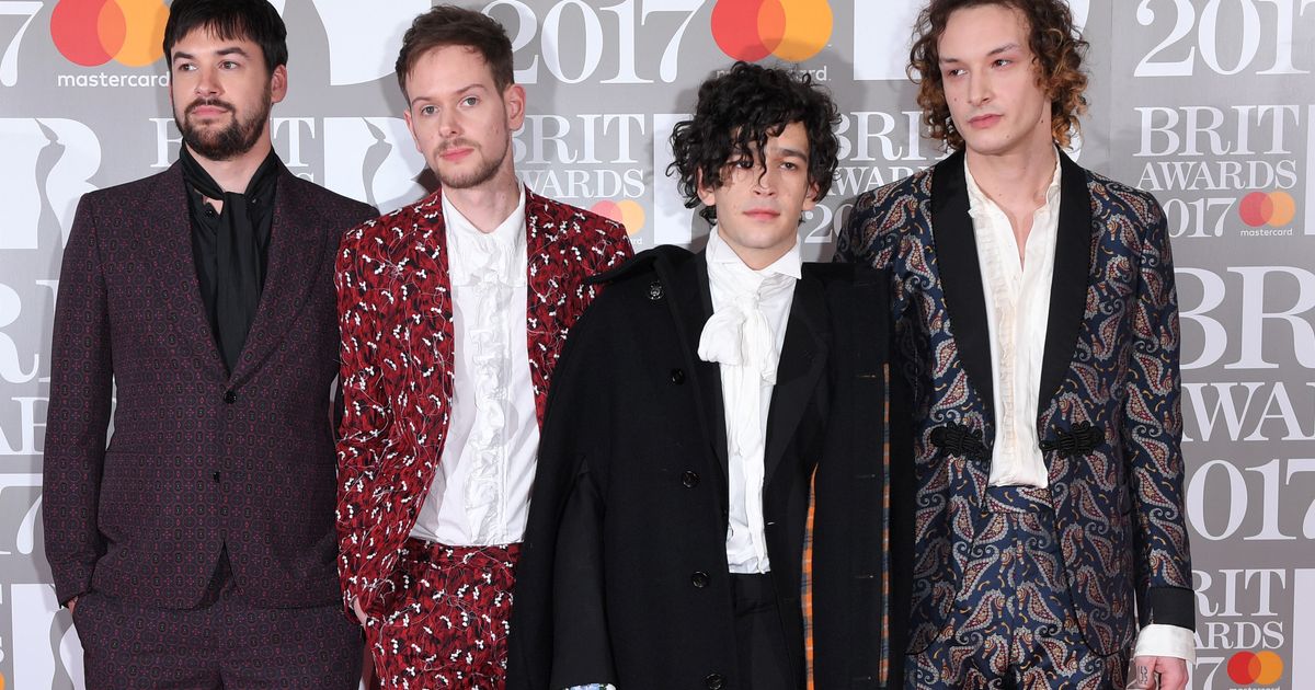 Brit Awards 2017: The 1975 Make A Bold Fashion Statement On The Red ...