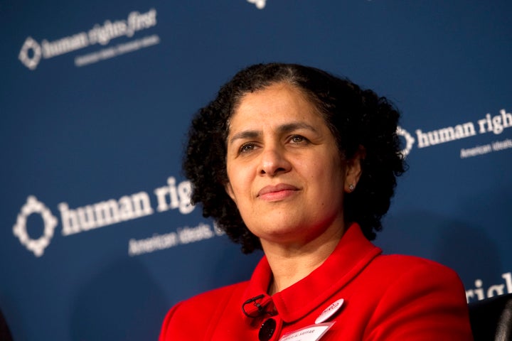 <p>Bahrain medic Rula Al Saffar, tried in both military and civilian courts.</p>