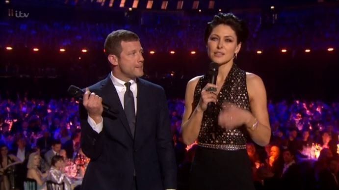 Dermot O'Leary and Emma Willis