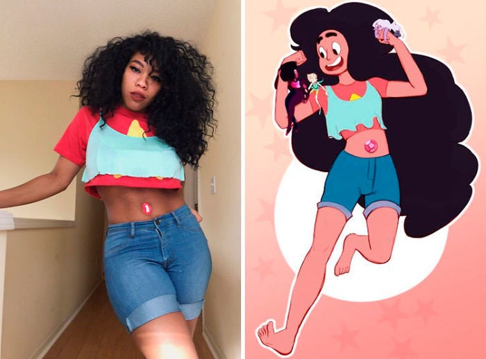 Stevonnie from "Steven Universe"