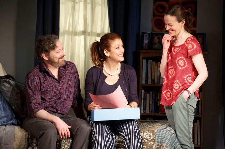 Jeremy Shamos, Kate Walsh and Maria Dizzia in If I Forget 