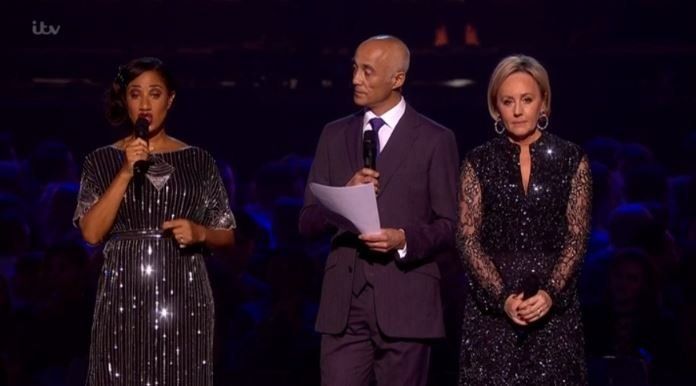 Andrew Ridgeley with Pepsi and Shirlie at the Brits