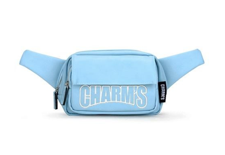 <a rel="nofollow" href="http://us.wconcept.com/charms-basic-leather-hipsack-blue.html" target="_blank">Charms Hipsack</a>, $