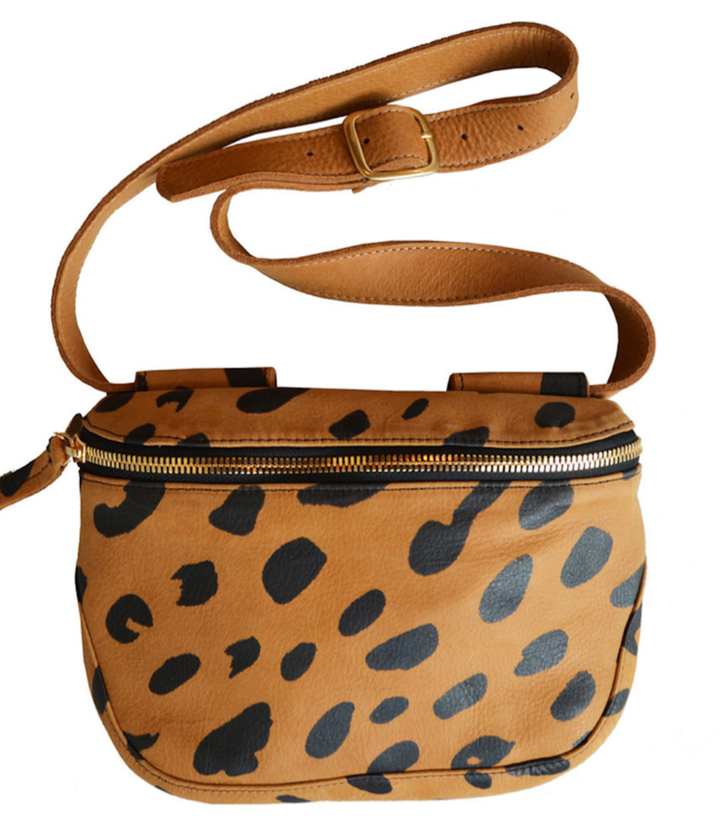 Clare V. Jaguar Fannypack, $289.