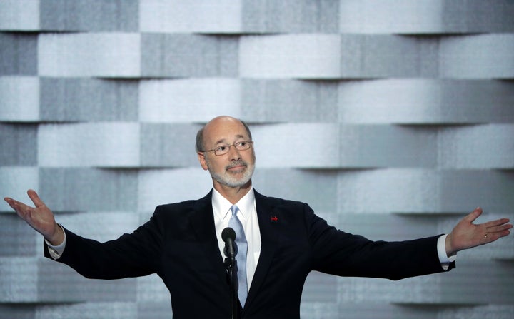 Gov. Tom Wolf (D-Pa.) is undeterred by Trump's victory and recent Democratic losses.