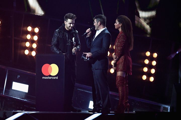 Liam Payne was at the Brits on Wednesday night