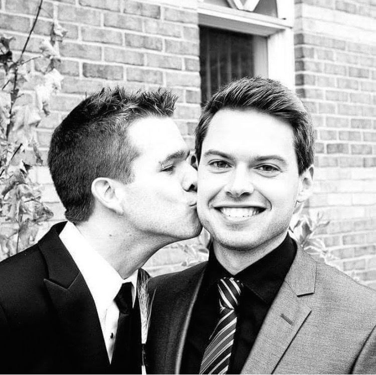 Nathan (left) and John