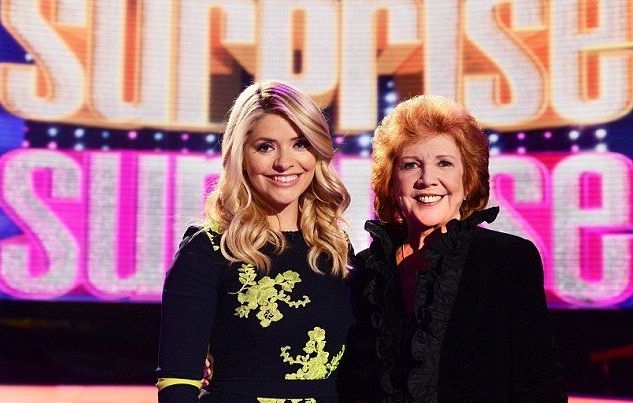 Holly fronted a new version of Cilla's old show 'Surprise Surprise' 