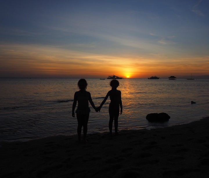 This is my daughter and a friend photographed in a way they cannot be identified. 