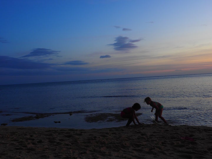 Silhouettes at sunset