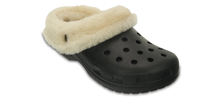 christopher kane fur crocs