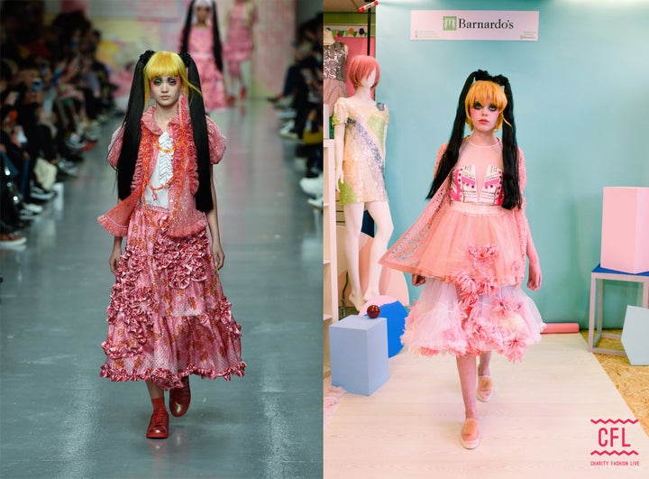 Pink tutu: £4.99, tutu (worn underneath): £9.99, white dress worn as undergarment: £8.99, jacket: £12.99, pom pom trainers: £6.99. <strong>Total</strong>: £43.95.