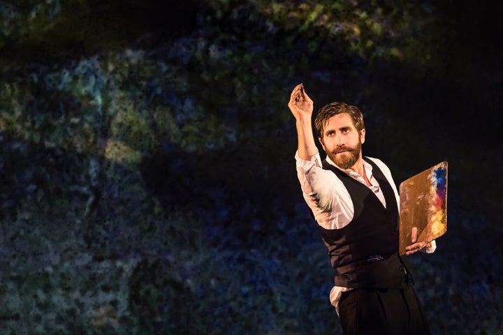 <p>Jake Gyllenhaal in <em>Sunday in the Park with George</em></p>