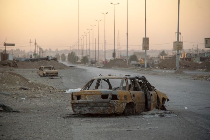 Outskirts of Mosul, 17 November 2016.