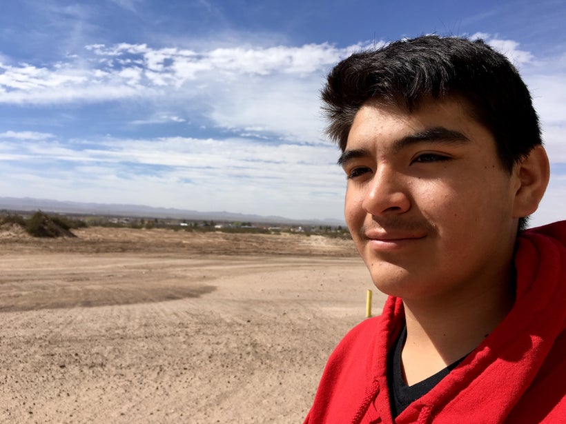 Jarred Flores’ ancestors founded Tornillo and he says the Music Unwound workshops at his high school helped him appreciate hi