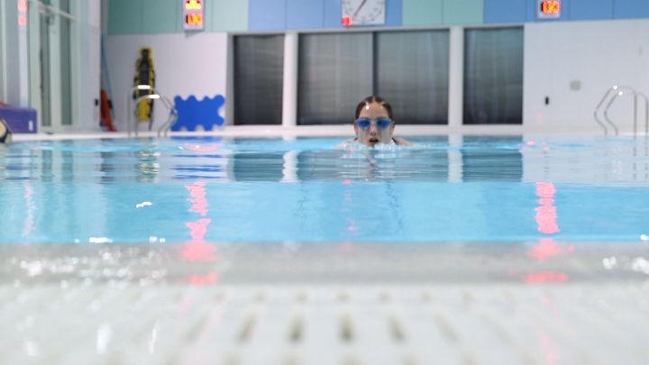 The swimming group provides a space for trans and non-gender conforming people to relax and be themselves