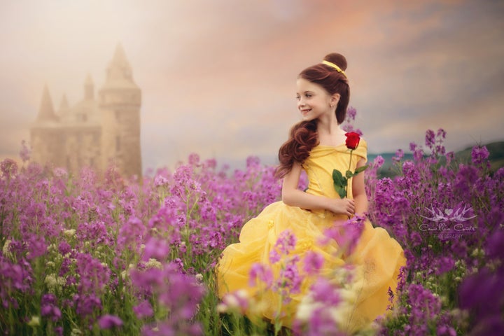 Camillia Courts has been photographing her daughter, Layla, as different Disney characters for more than two years. 