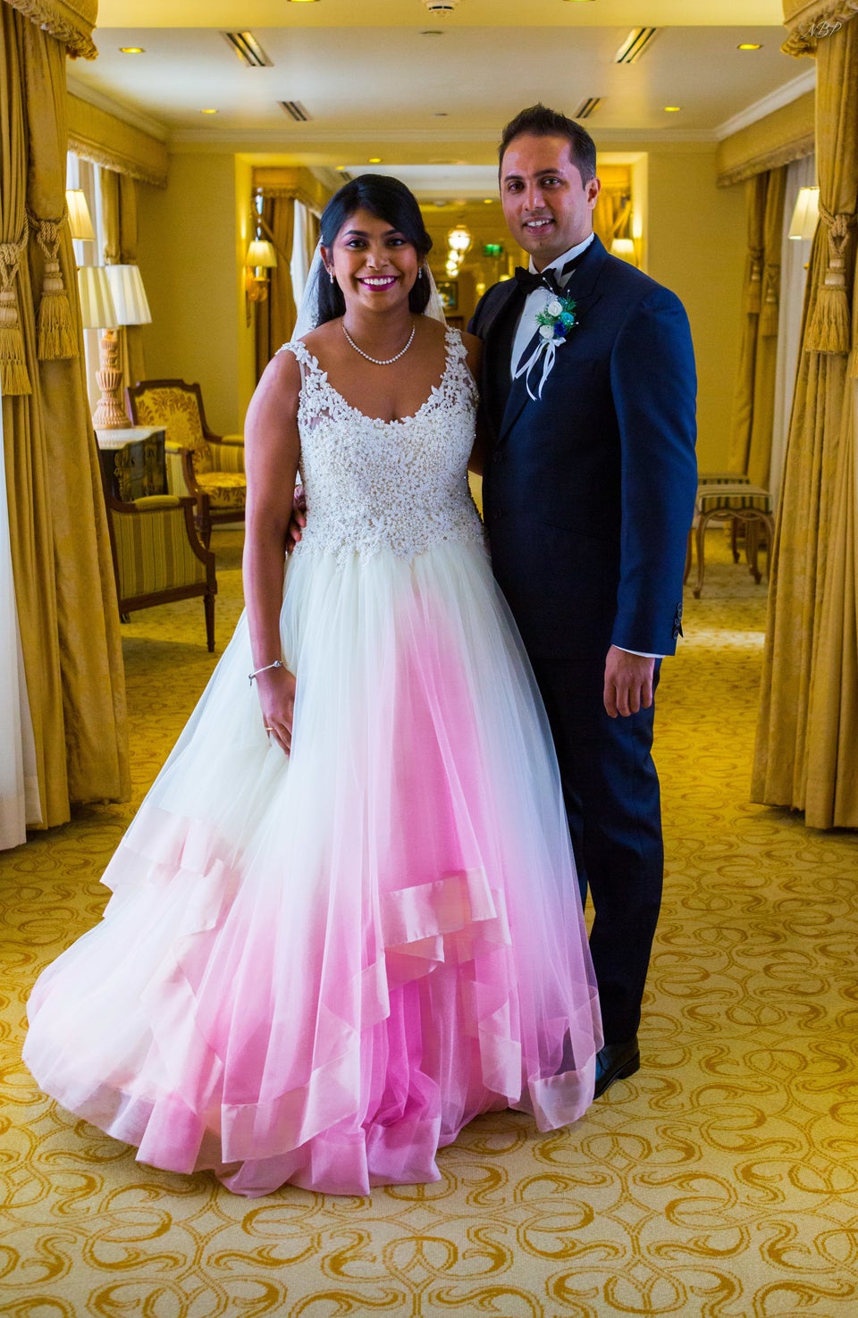 22 Ombre Wedding Dresses For Brides Who Want To Show Their True Colors Huffpost Life