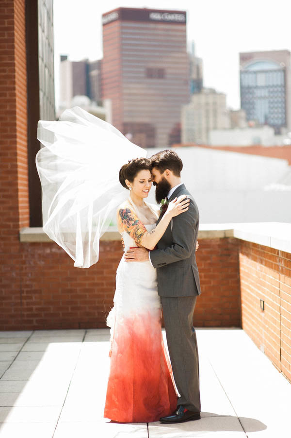 Red Ombre Wedding Dresses