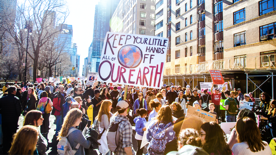 #NotMyPresidentsDay rally at ColumbusCircle, NYC, Feb. 20