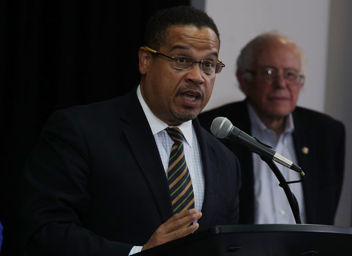 Rep. Keith Ellison (D-Minn.) has the support of Sen. Bernie Sanders (I-Vt.) in his bid to become Democratic Nationa